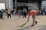 cleanliness drive at NABI