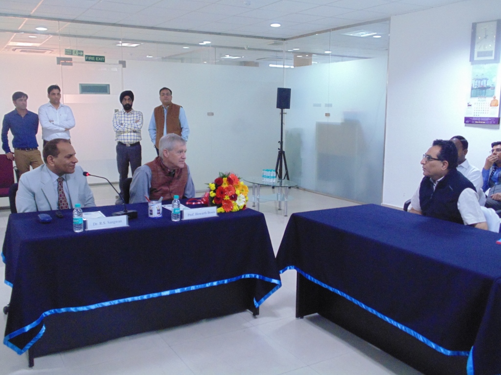 Prof. Howarth Bouis at NABI, Mohali