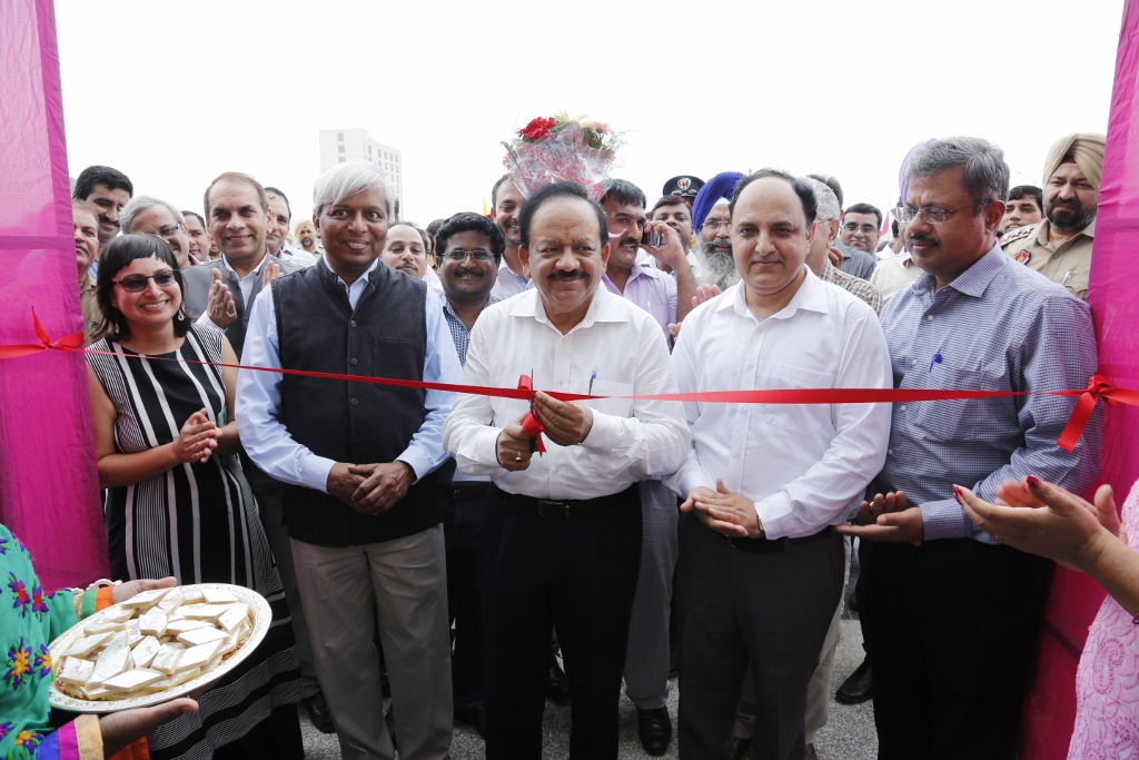  Inauguration of National Agri-Food Biotechnology Institute by Dr. Harsh Vardhan, Hon’ble Minister for Science & Technology and Earth Sciences, Government of India.