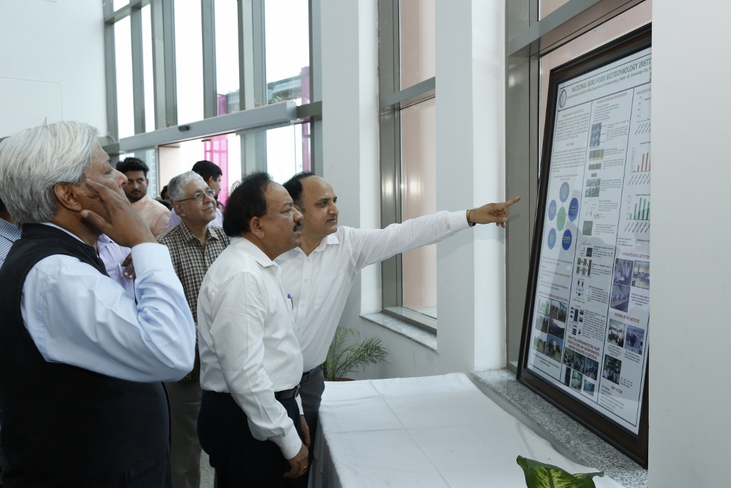 Inauguration of National Agri-Food Biotechnology Institute by Dr. Harsh Vardhan, Hon’ble Minister for Science & Technology and Earth Sciences, Government of India.