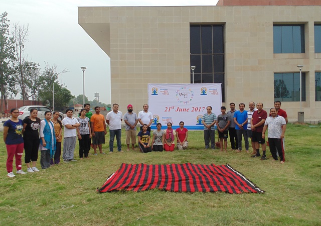  NABI & CIAB jointly organized the 3rd International Yoga Day.
