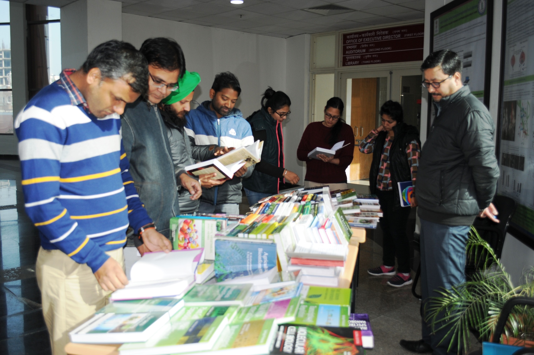 Book Exhibition held at NABI