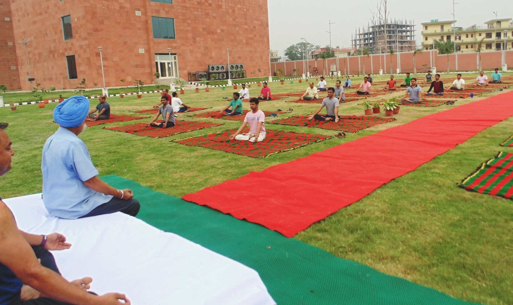 Celebration of 4 th International Day of Yoga at NABI-CIAB Mohali

on 21 June 2018