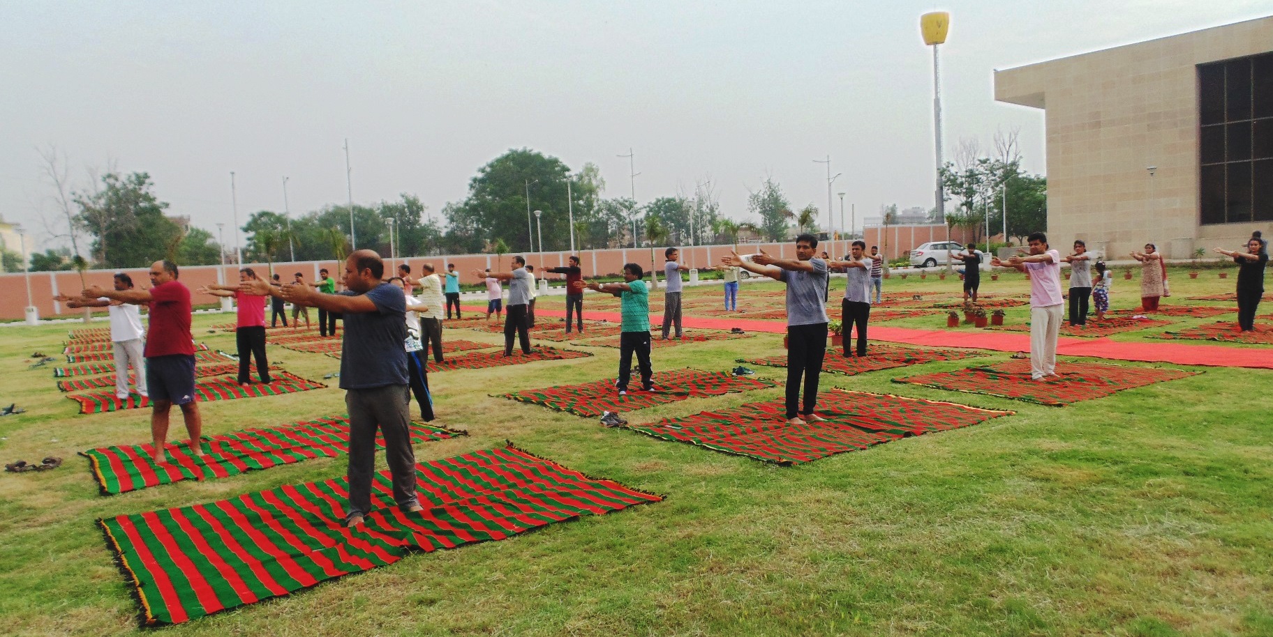 Celebration of 4 th International Day of Yoga at NABI-CIAB Mohali

on 21 June 2018